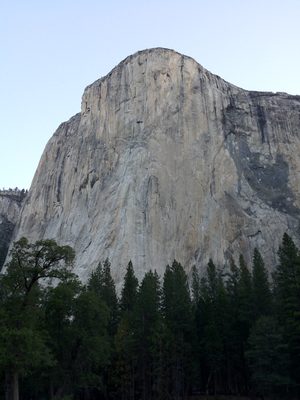 El Capitan! The Nose goes basically straight up the...